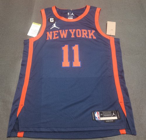 11 Brunson Knicks 2022-23 statement jersey player version